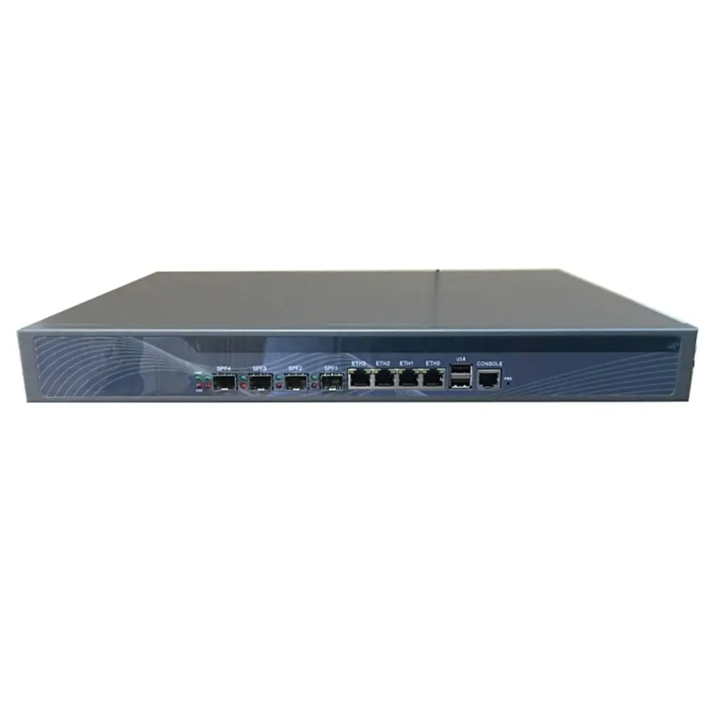 Брандмауэр Mikrotik Pfsense сети VPN Security Appliance маршрутизатор ПК Intel Core I5 4430, [HUNSN RS20], (4LAN/2USB/1COM/1VGA)