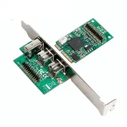 Чипсет ti Mini PCI Express, чтобы ieee1394 firewire 800 pcie Карты