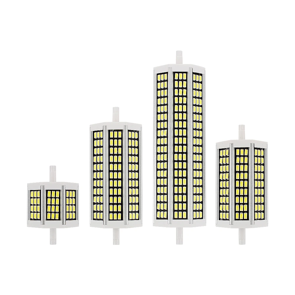 10 W 20 W 25 W 30 W R7S светодиодный светильник 78 мм 118 мм 135 мм 189 мм 220 V SMD5730 Светодиодный лампочки r7s J118 J78 трубки заменить галогенные прожектора