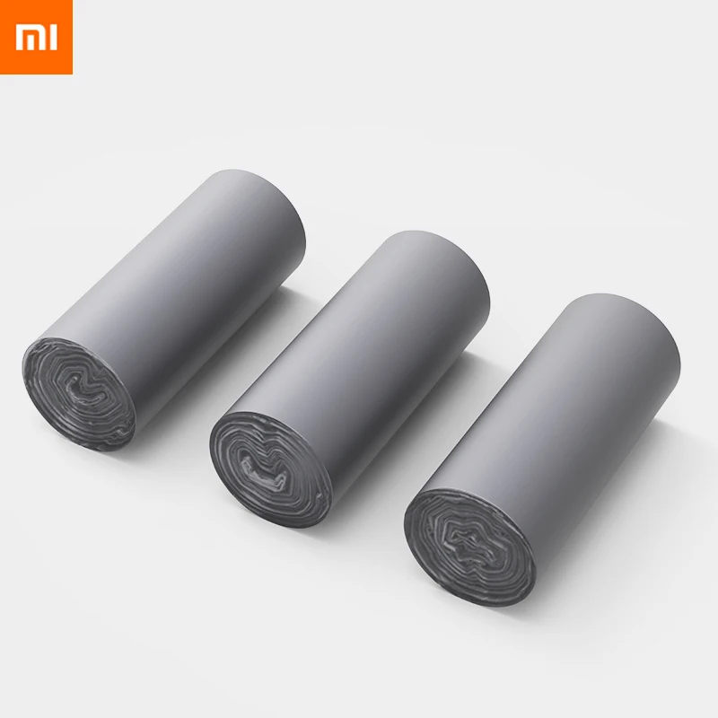 

original xiaomi Metallic flat mouth garbage bag Thickened leakproof Strong bearing capacity Full of resilience