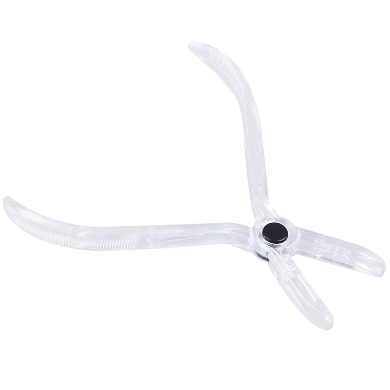 

1PC Disposable Body Piercing Plier Plastic Body Ear Lip Navel Nose Tongue Piercing Forcep Tool Round Open Clamp Tattoo Supply
