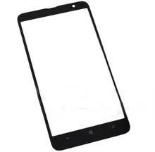100% Brand New 5pcs/lot Grade A Quality Black Outer Glass lens For Nokia Lumia 1320 Front Glass Lens Free Shipping With Logo