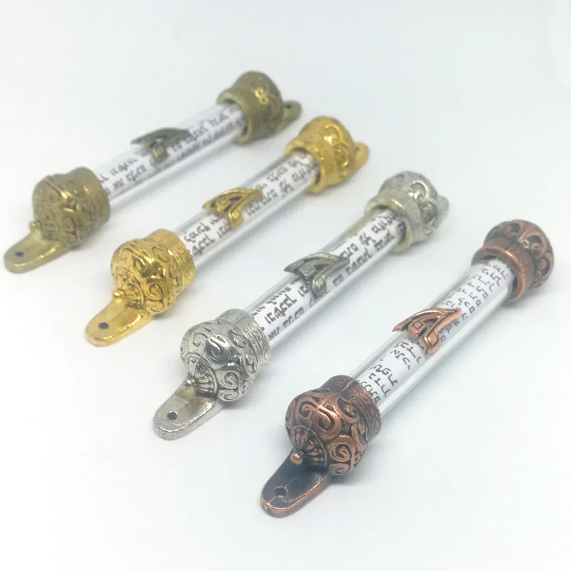 Mezuzah Jewish Goods In Jerusalem Israel Bible Pillar Holy Scroll