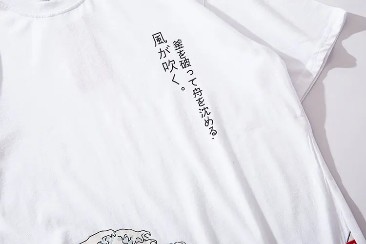 Japanese Ukiyo-E Mount Fuji Wave Print Tshirts 3