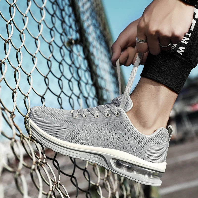 Мужские кроссовки для бега женщин хороший Zapatillas спортивные черный/красный
