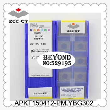 

Original ZCC APKT150412-PM YBG302 APKT 150412 Tungsten Carbide Inserts Turning Tool Lathe Tools CNC Cutter