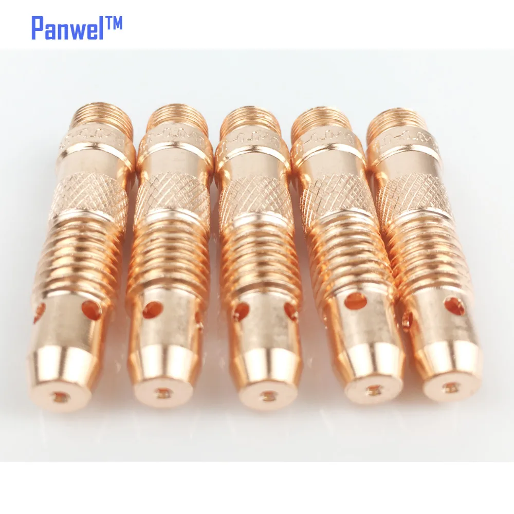 

5pcs TIG Welding Torch Collet Body WP17 18 26 Gun Consumables 0.04 inches 1.0mm