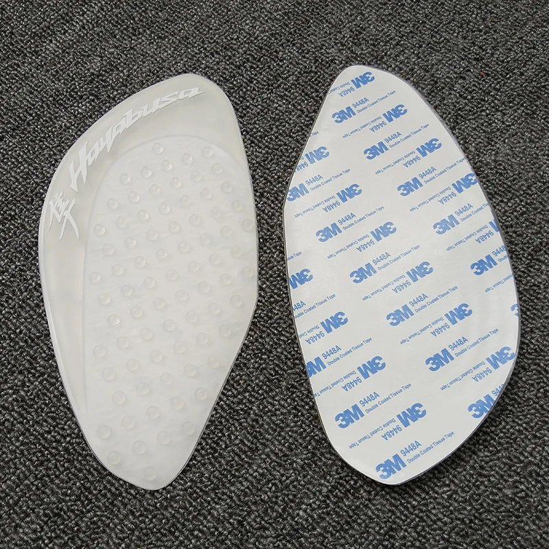 MTCLUB For Suzuki Hayabusa GSXR1300 2008 2009 2010 2011-2016 GSX1300R Anti slip Fuel Tank Pad Side Gas Knee Grip Traction Pads (2)