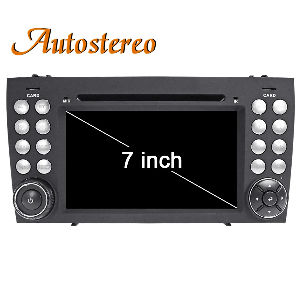 Android 9 CAR DVD player GPS navigation For MERCEDES-BENZ SLK Class R171 SLK200/SLK230/SLK280 Multimedia autoradio tape recorder
