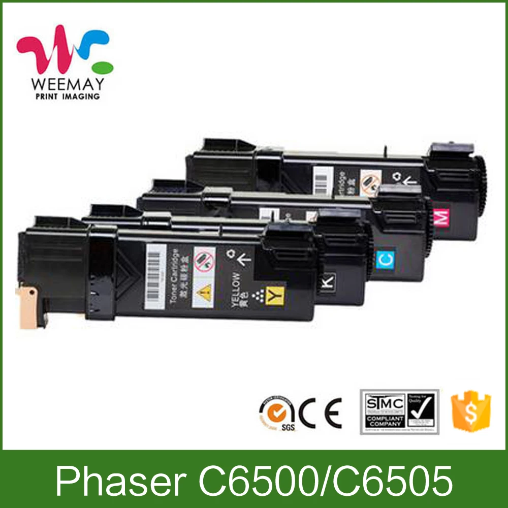 

4pcs color Toner Cartridge For Xerox Phaser 6500 WorkCentre 6505 printer