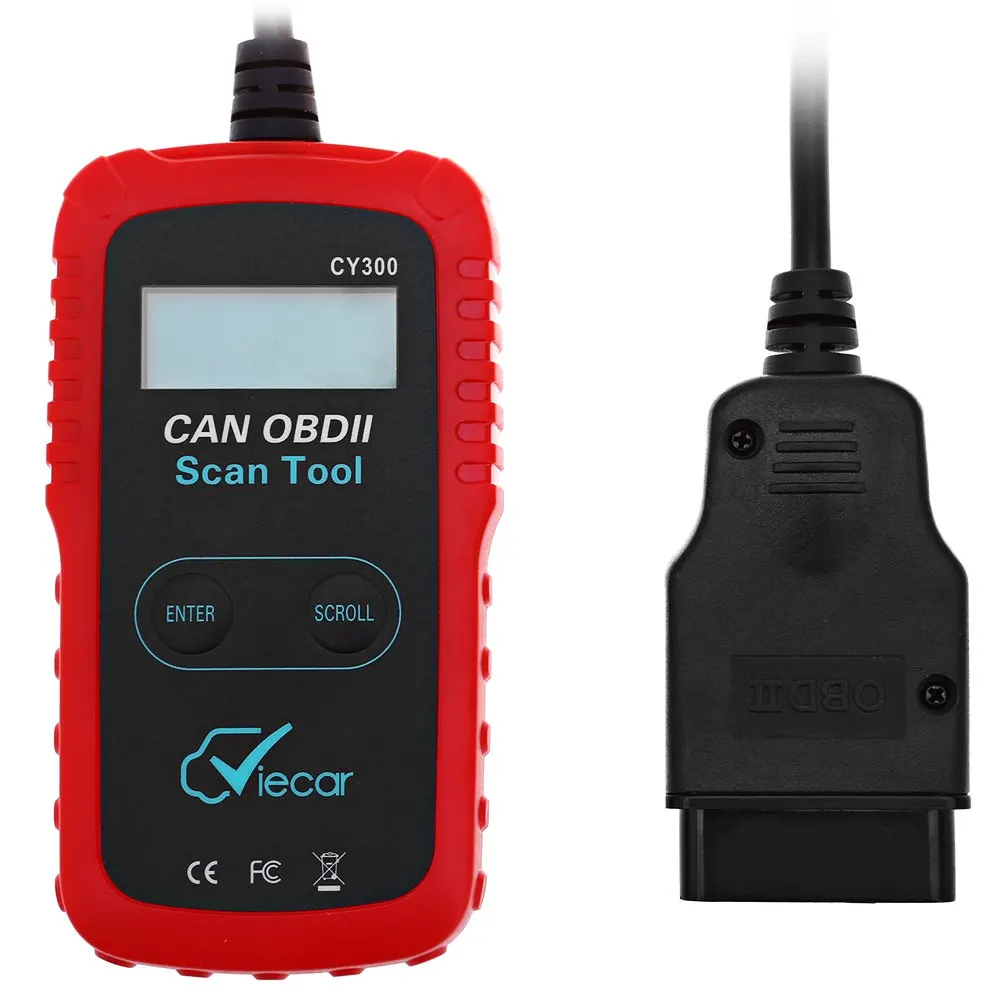 Universal CY300 Car Scanner EOBD OBD2 OBDII Diagnostic Tool Live Code