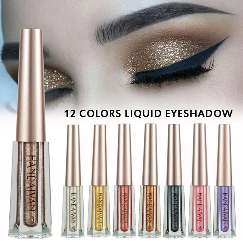 

3ml Liquid Eyeshadow Glitter Eye Shadow Pen Waterproof Long Lasting Shimmer Shine metallic Liner Party Eye Cosmetic Makeup