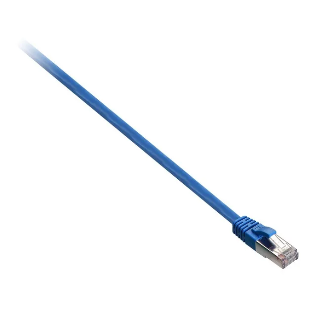 V7 CAT5e кабель RJ45 STP экранированный синий 3 м Cat5e U/FTP (STP) RJ 45 синий| |