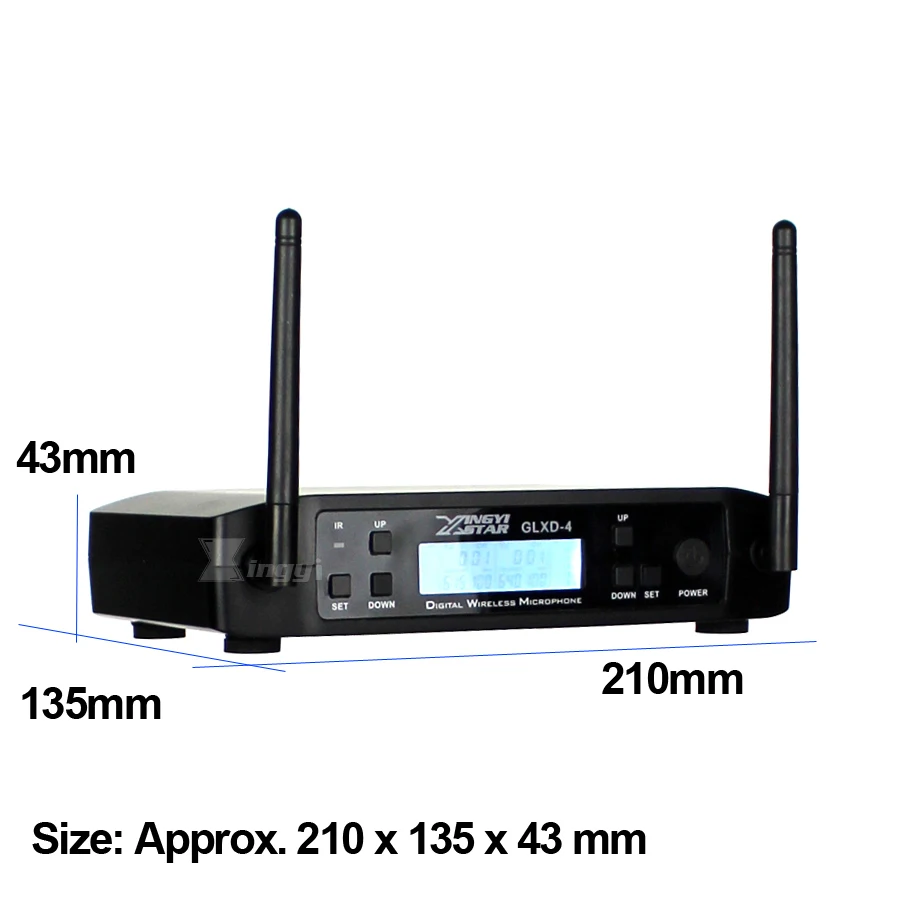 GLXD4 UHF Wireless Microphone Professional BETA58A