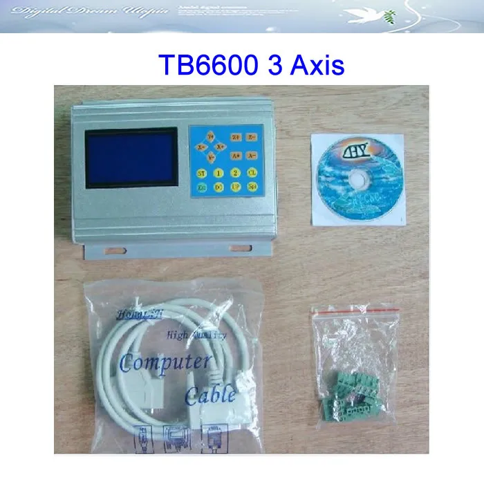 

Intelligent 3 Axis TB6600 Stepper Motor Driver with LCD Display, Control Pad & Aluminum Box for cnc router,hot