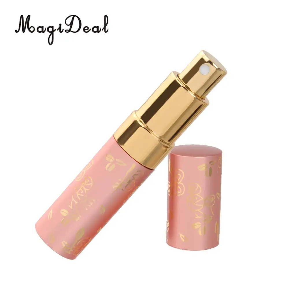 15ml Aftershave Atomizer Bottle Pump Travel Refillable Spray Purple Spray Atomizer glass Anodized Aluminium Scent bottle