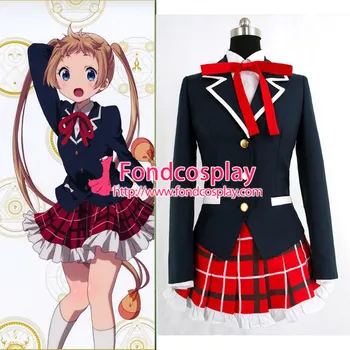

Demo Koi Ga Shitai!-sanae Dekomori Dress School Uniform Cosplay Costume Custom-made[G865]