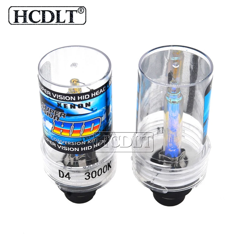 HCDLT Xenon 55W H1 H7 H11 H3 HB3 HB4 D2S D4S 3000K 6000K 4300K 5000K 8000K HID Headlight Bulb For 35W 55W Xenon HID Ballast Kit