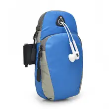 Унисекс Повседневный портативный двухслойный принт застежка-молния уличная рука для сумки с отделением для карт Outdooor Sport