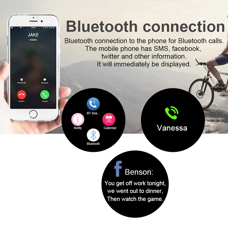 MAFAM R18 Bluetooth Смарт-часы для мужчин Android IOS водонепроницаемый с слотом для sim-карты напоминание о звонках Смарт-часы фитнес-трекер