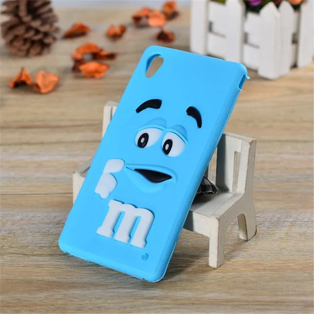 For Sony Xperia Z1 Z2 Z3 Z4 Z5 M4 M2 E4 Case High Quality Fashion TPU Cartoon Soft Rubber Silicone Back Cover