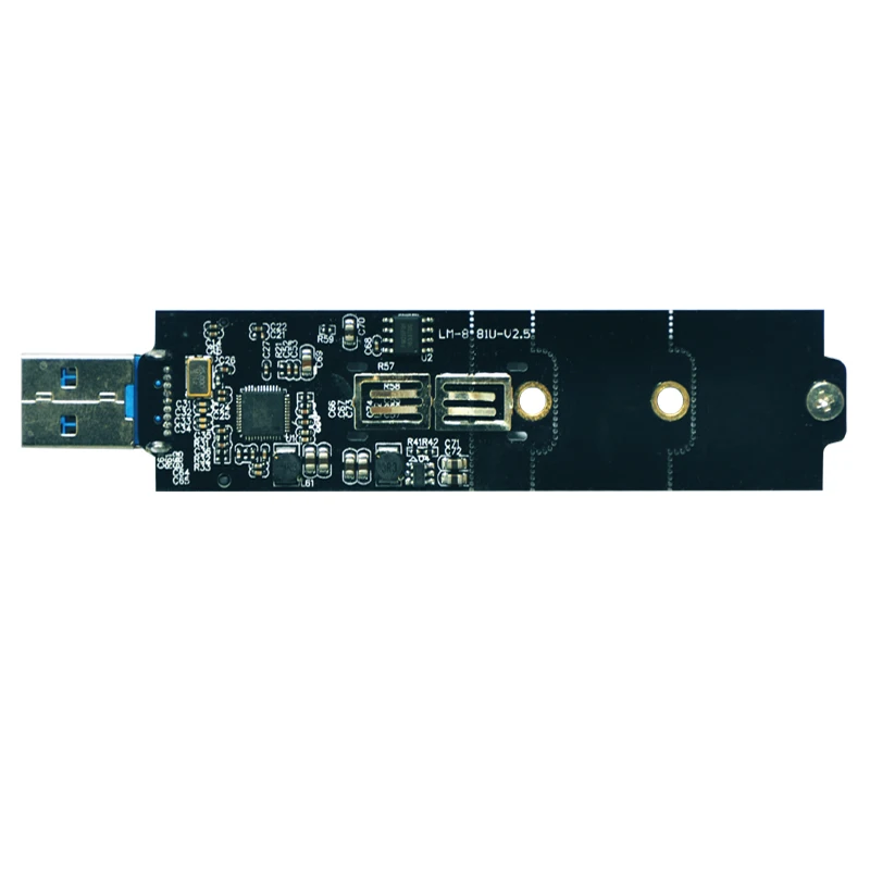 USB3.0 Алюминий HDD чехол TYPE-A NGFF M2 SSD Внешний корпус для жесткого диска USB enbedded адаптер жесткого диска для 2230 2242 2260 2280 M2 SSD