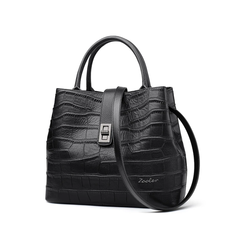 

2018 New&hottest genuine leather woman bags handbag woman famous brand ZOOLER quality &Fashion Ladies Bag bolsas B125