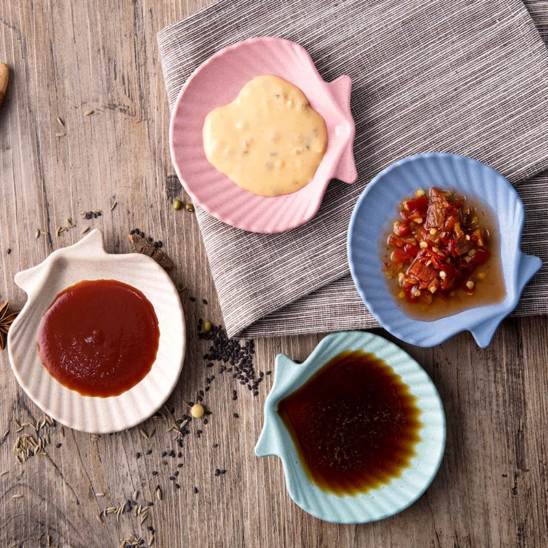Seafood Small dish Plastic Sauce dish Vinegar dish Creative Japanese
