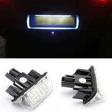 Новинка; Лидер продаж 2 шт./компл. 18 LED автомобиля номерной знак свет лампы для Toyota Camry Yaris corolla fielder dxy88