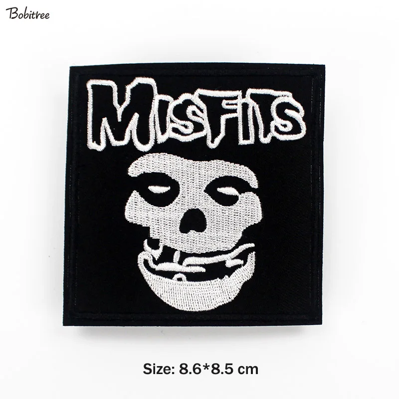 

Rock Music Band Badges Patches Iron on Embroidery Clothes Stickers Applique for Jacket Jeans Cloth Decoration