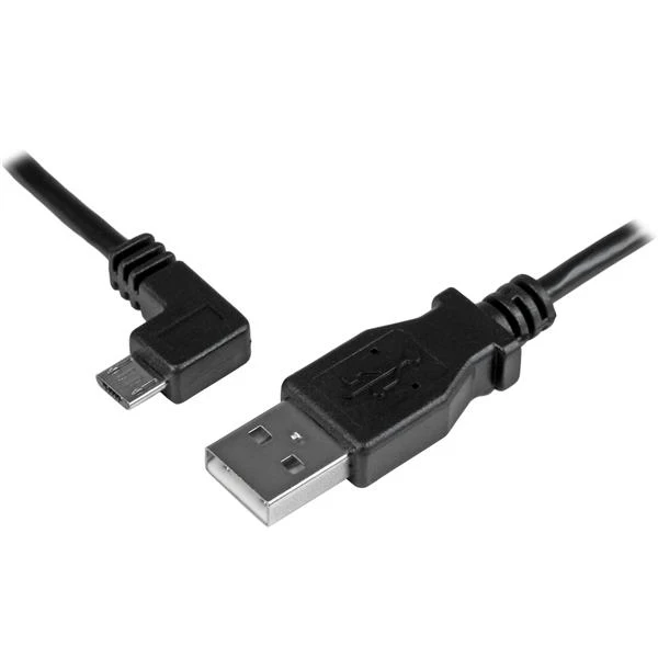 StarTech.com Micro-USB кабель для зарядки и синхронизации M/M-левый Micro-USB-24 AWG-2 м (6 футов) 2 USB A B