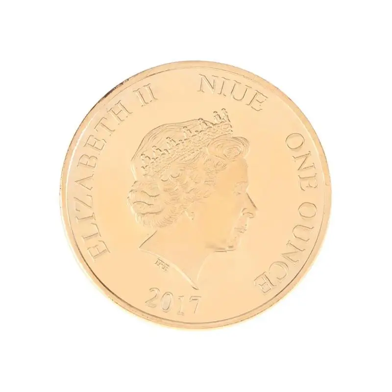 

LOVE Poll Gold Plated Fancy Commemorative Coin Litecoin Vires in Numeris Medallion Art Collection Tourism Gift E5M1