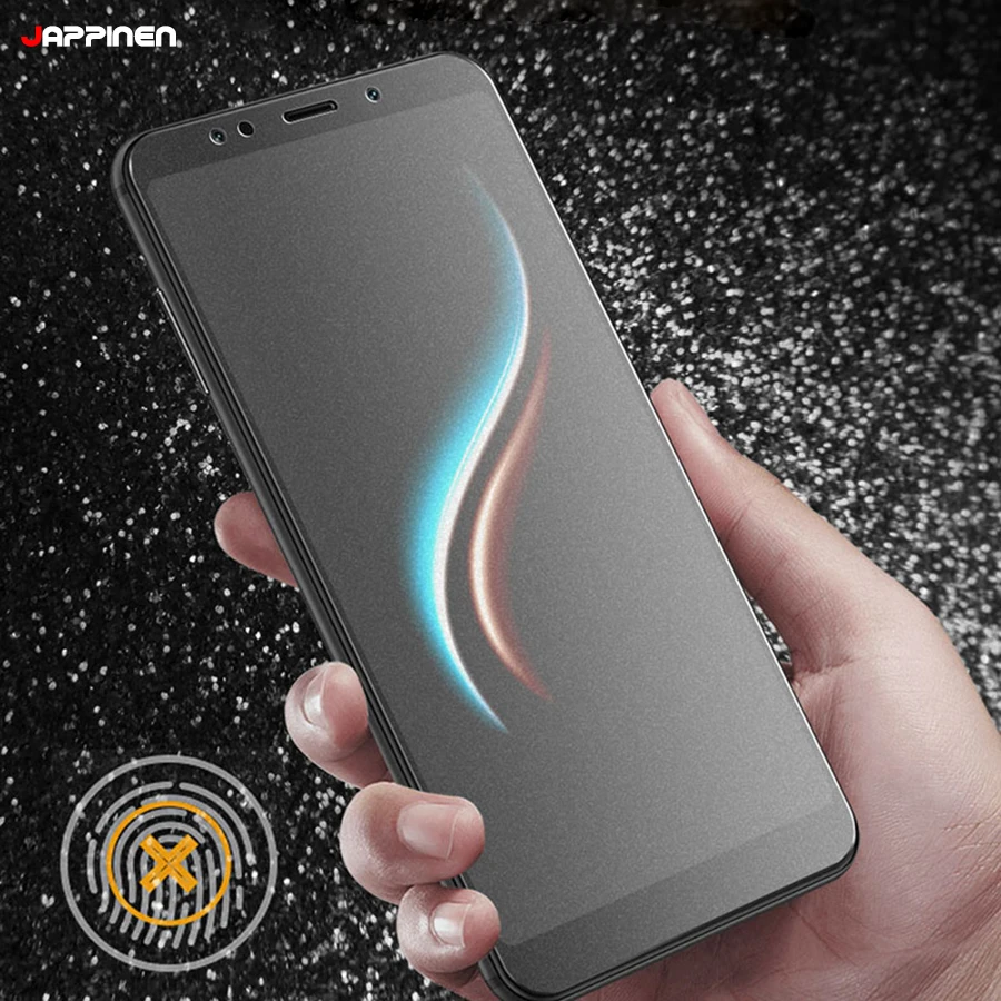 Jappinen Premium Anti Fingerprints Matte Frosted Tempered Glass for