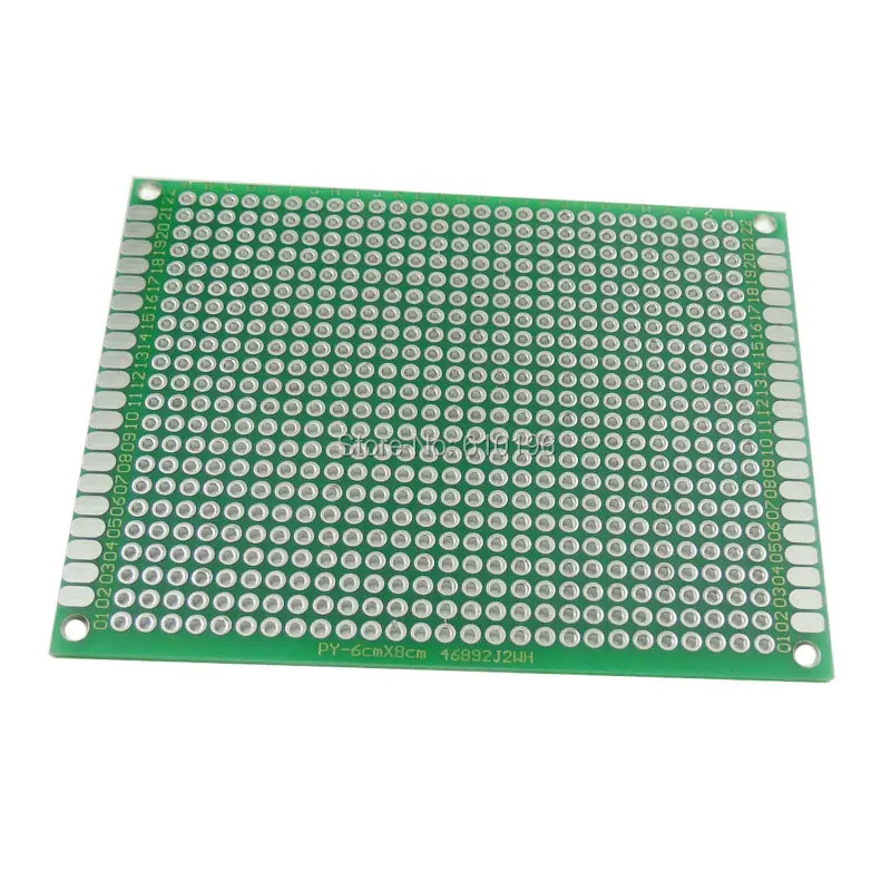 5x 4 6cm einseitig verzinnt Prototyp Proto Board Circuit PCB Platine 1.6 mm I1 