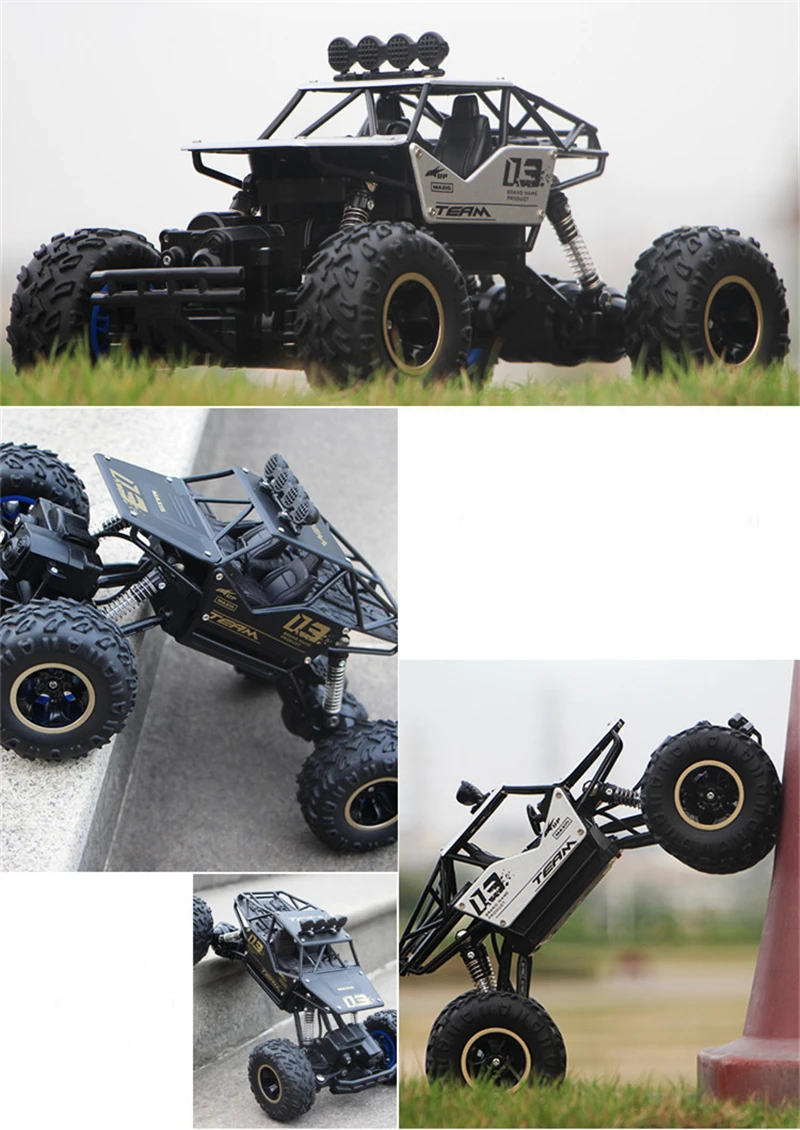 1:16 4WD RC Автомобили сплав скорость 2,4G радиоуправляемые игрушечные машинки RC багги скоростные грузовики внедорожники игрушки для детей подарок