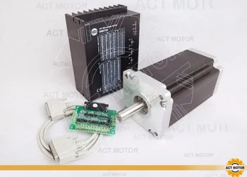 

Free ship from Germany! ACT Motor 1PC Nema42 Stepper Motor 42HS2480 201mm 8A 4200oz-in+1PC Driver DM2722 230V 9.8A ISO CE ROSH