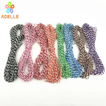 

8 colors/lot 1mmx 80m polishing waxed hemp rope multicolor DIY accessory zakka necklace bracelet decorating free shipping NICE