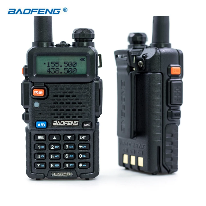 2 шт. UV5R Baofeng HAM CB радио Walkie Talkie двухдиапазонный UV 5R портативный приемопередатчик VHF