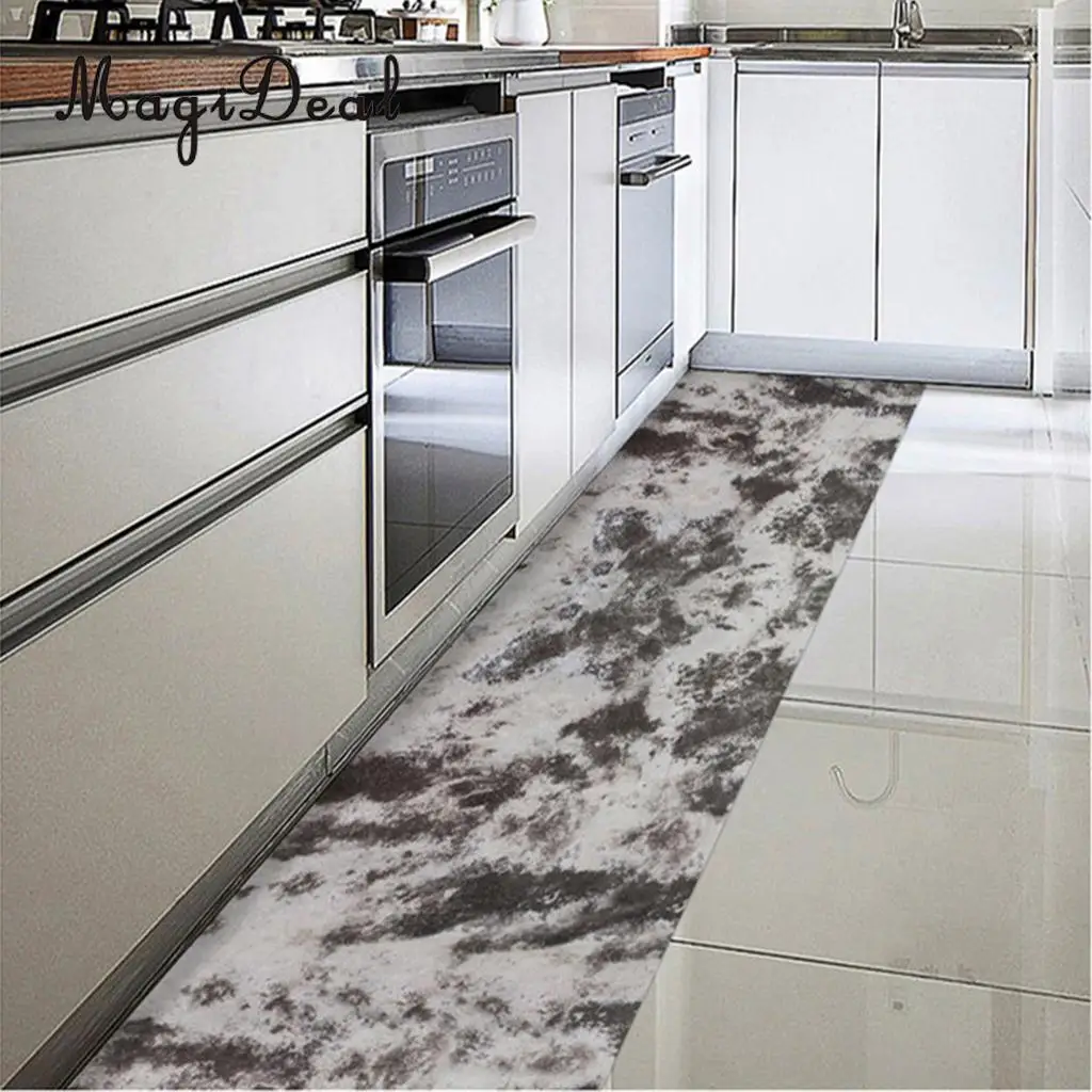 MagiDeal Home Decor Self-adhesive Cobblestones Murals Bathroom Kitchen Floor Stickers Wall Decals
