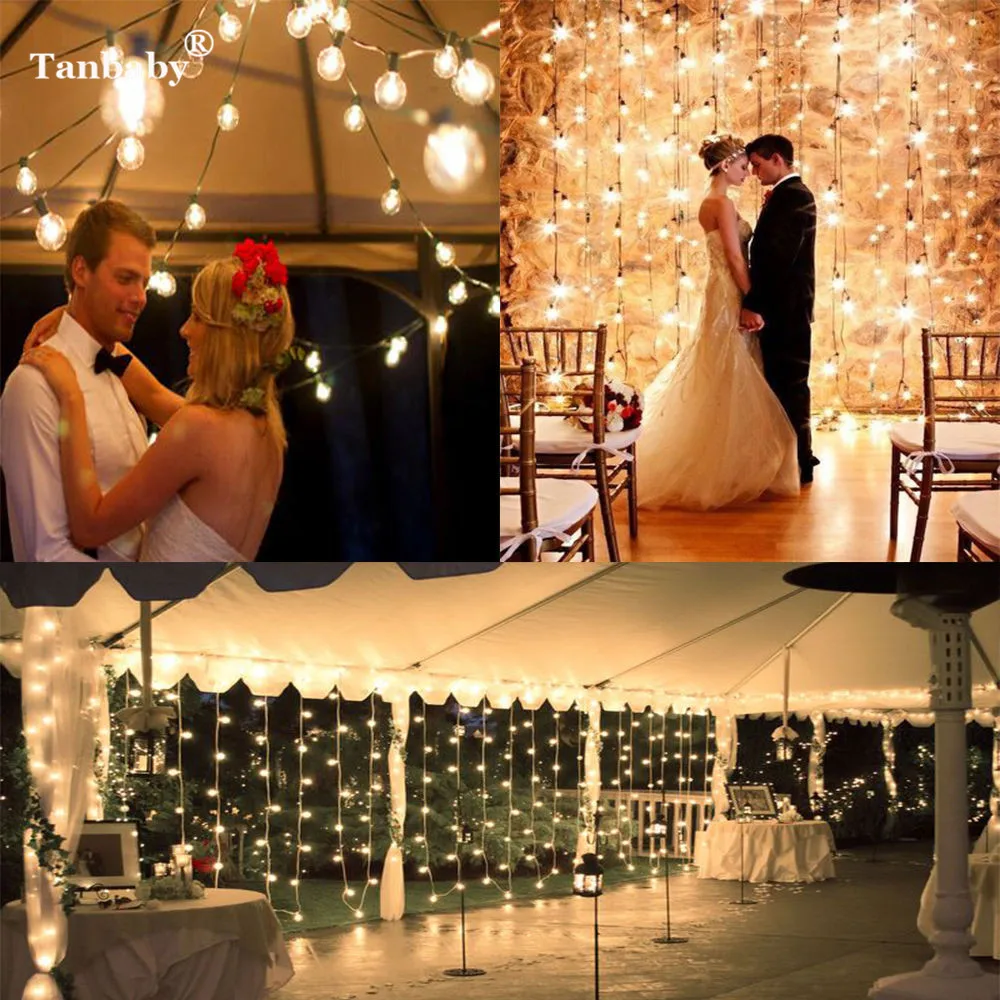 

3M x 3M 300 LED New Year Christmas Garlands Curtain lights LED String Fairy Xmas Party Garden Wedding Decoration
