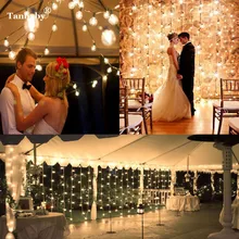3M x 3M 300 LED New Year Christmas Garlands Curtain lights LED String Fairy Xmas Party Garden Wedding Decoration