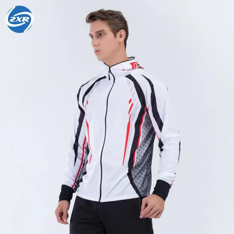 

Men New Fishing Clothing Hooded Fishing Quick-drying Long Sleeve Uv Protection Moisture Wicking Fishing Clothings