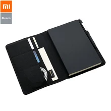 Xiaomi Mijia Kaco Noble paper notebook из искусственной кожи, многослойный Чехол для хранения, Размер A5, оснащён гелевой ручкой