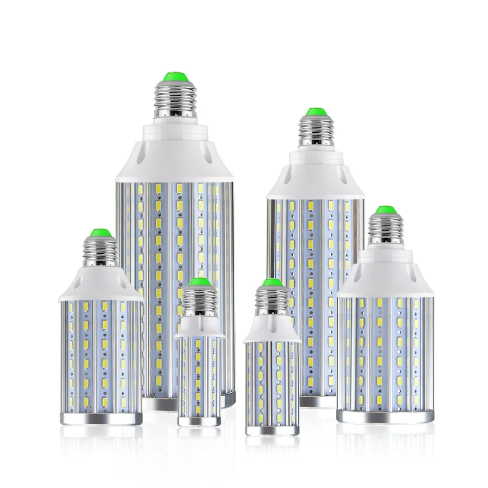 

Aluminum LED Corn Light Bulb AC 110V 220V LED Lamp E27 for Garage Factory Warehouse Indoor Large Area Lighting 50W 30W 20W 10W