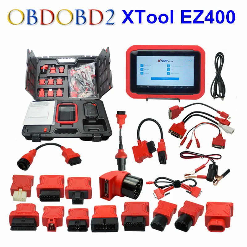Original XTOOL EZ400 Diagnostic Tool Update Online EZ400 Software Full System Scanner With WiFi&Bluetooth OBD2 Scan Tool