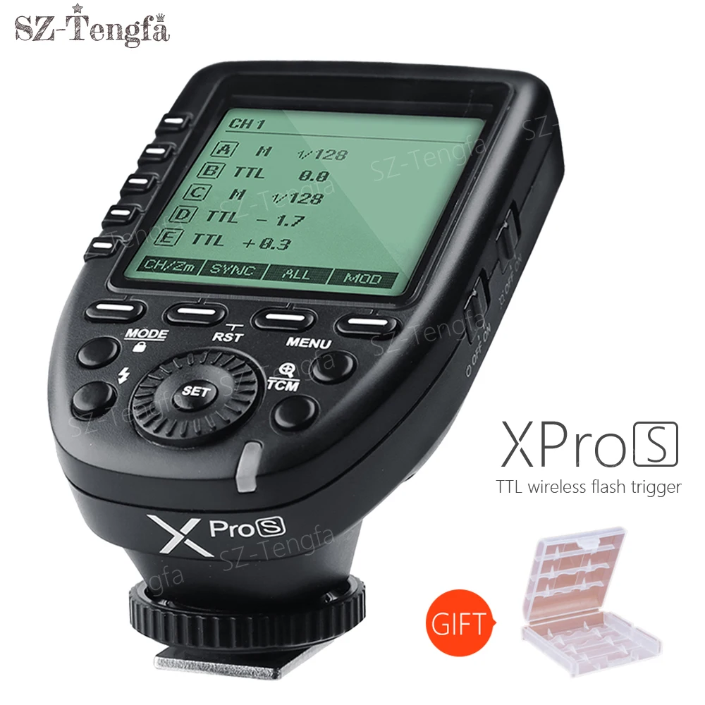 In Stock Godox Xpro-P Trigger Transmitter TTL 2.4G Wireless X System High-speed