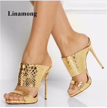 

2018 Summer Fashion Thin High Heel Slippers Three Color Exposed toe Comfortable Women Slippers Outdoor slippers