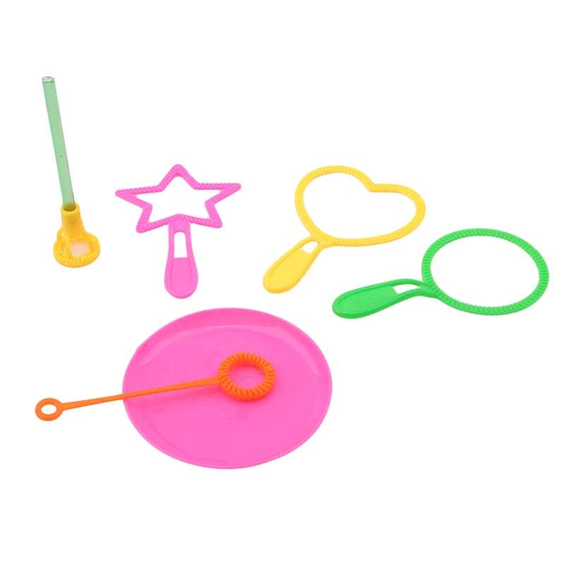 Details about   6pcs Blowing Bubble Soap Tools Bubble Sticks Set Outdoor Toy Kids Toy jbCA 