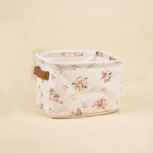 Необычный органайзер для косметики коробка Zakka сумка для хранения Органайзер складной контейнер корзина для хранения cajas organizadoras LW0337