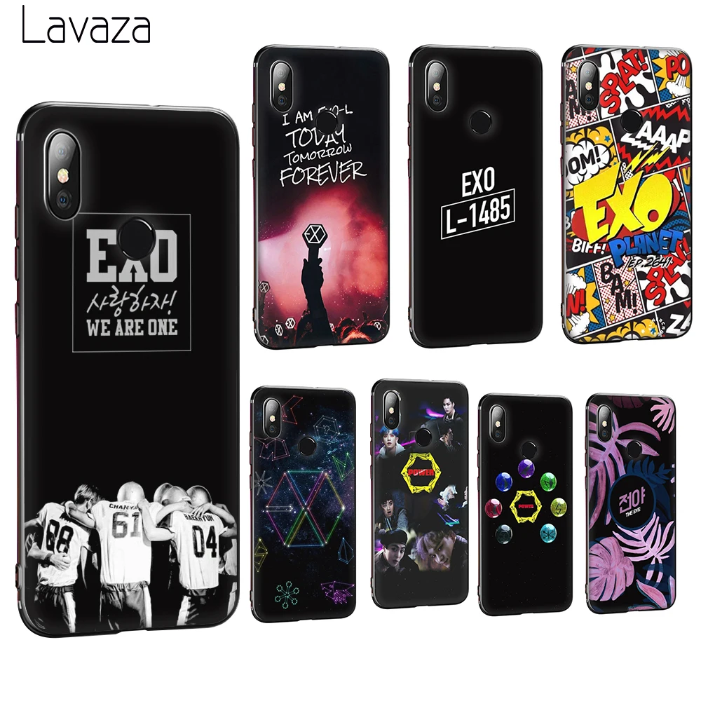 Lavaza EXO ЕВА мягкий TPU чехол для Huawei Honor 10 8 9 Lite 6A 7A Pro 7c 7x 8c 8x Nova 3 3i Y5 Y9 Y6 Y7 премьер-Чехол |